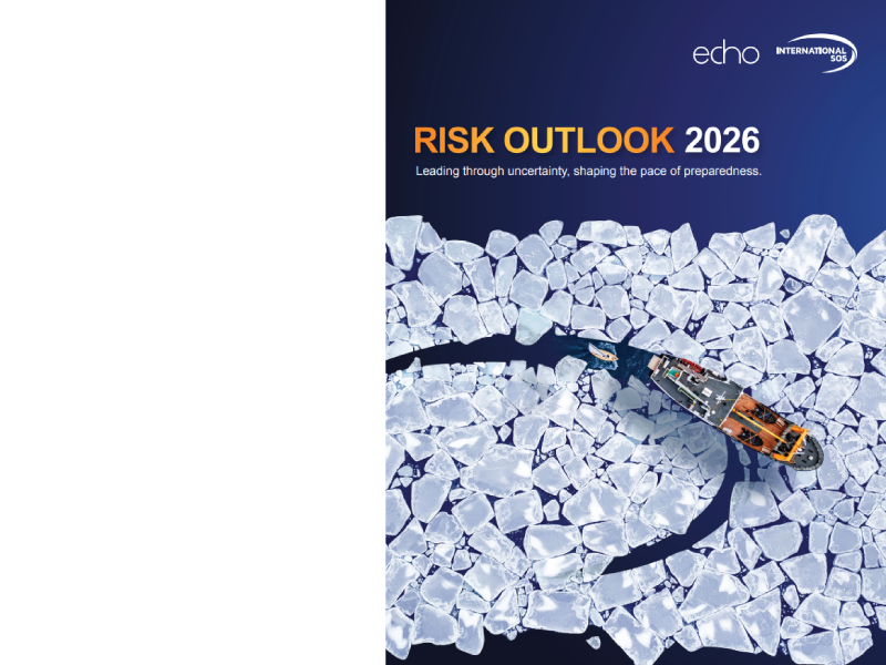 ISOS Risk Outlook Report Cover